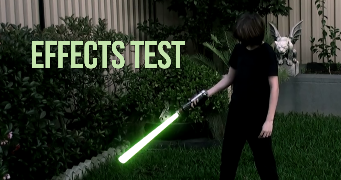 Lightsaber #1 - (Starring Angus Ross)